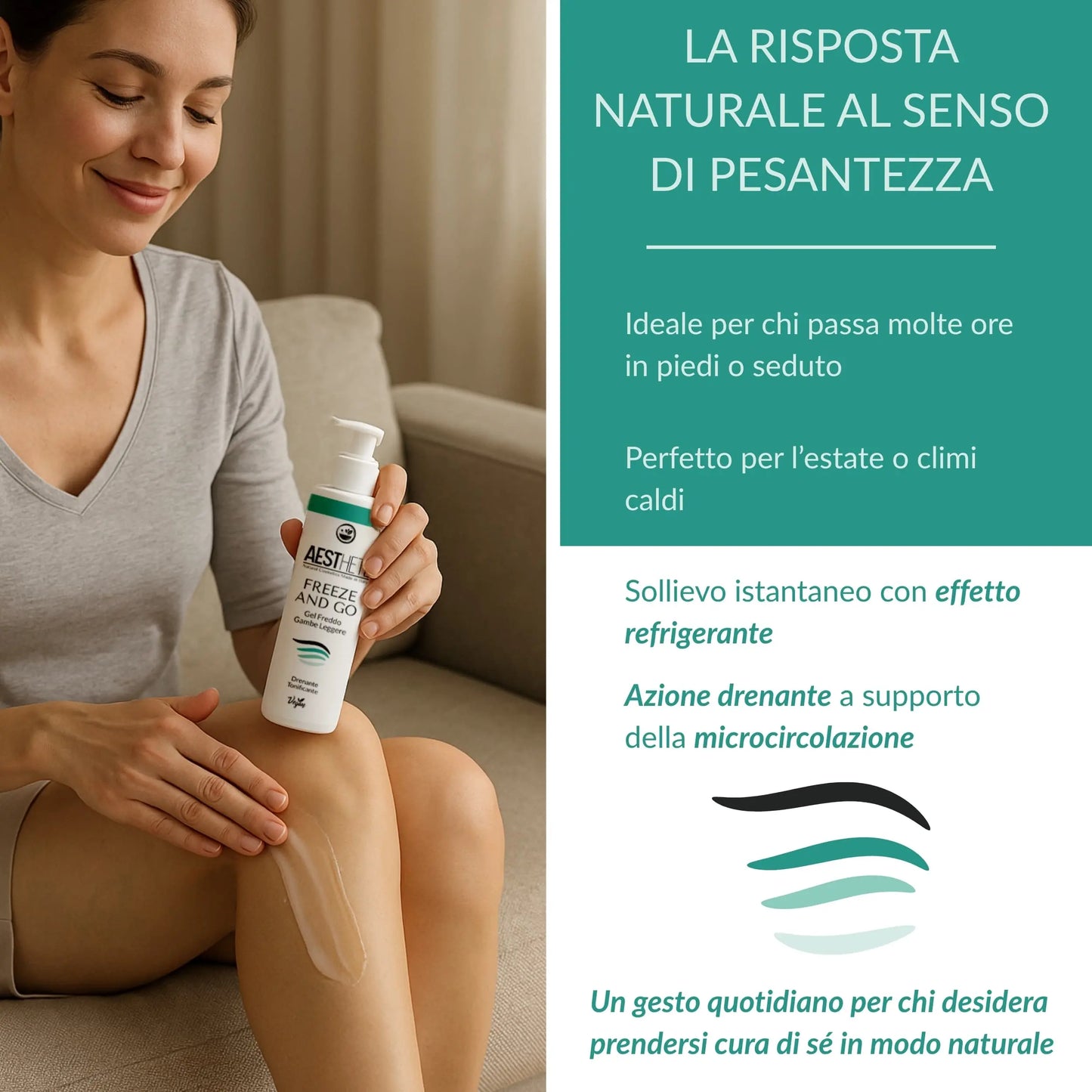 Gel Tonificante Crioterapico Aesthete