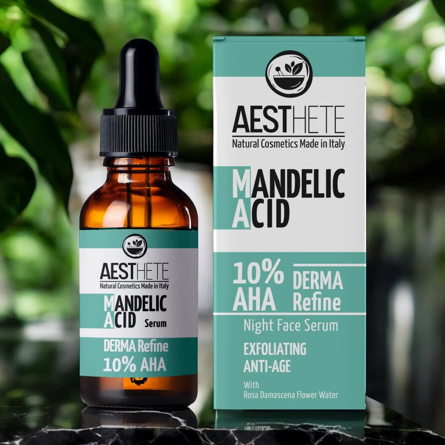 Siero Viso con Acido Mandelico 10% - Derma Refine Aesthete