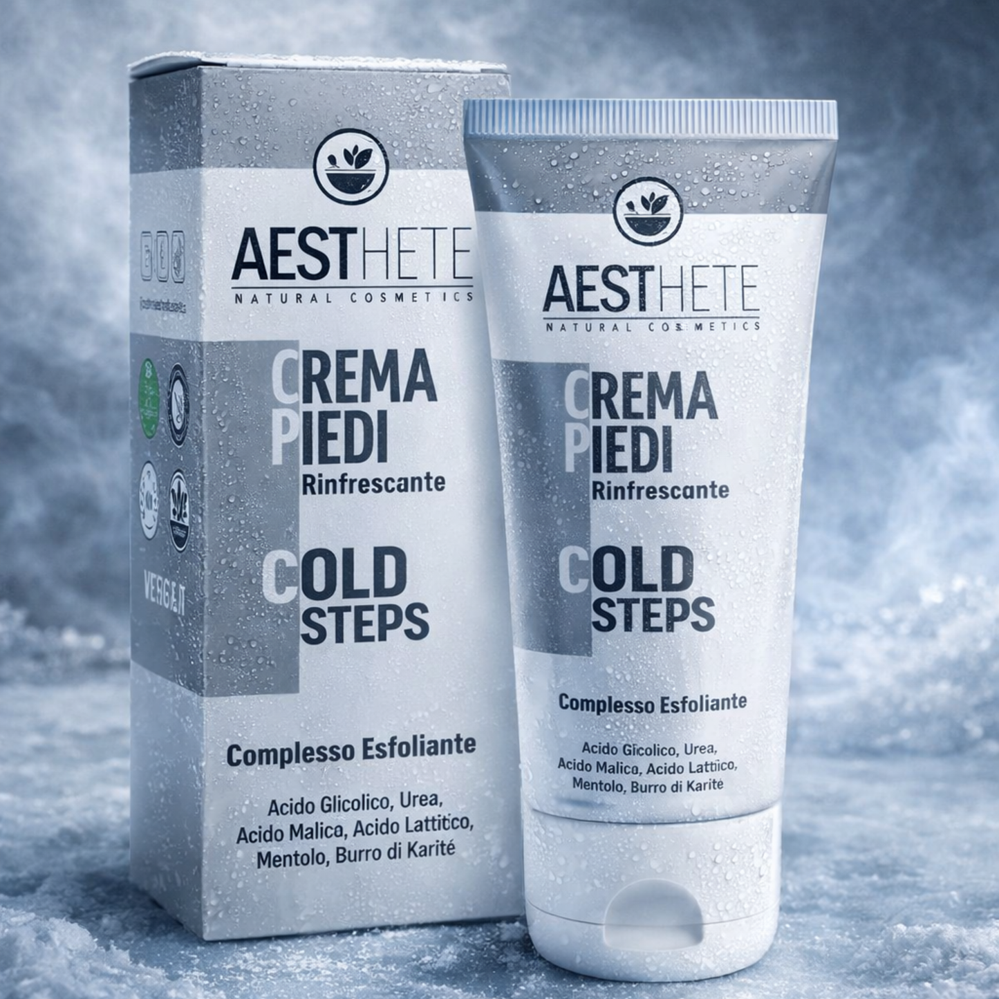 Crème Cold Steps pieds secs et gercés