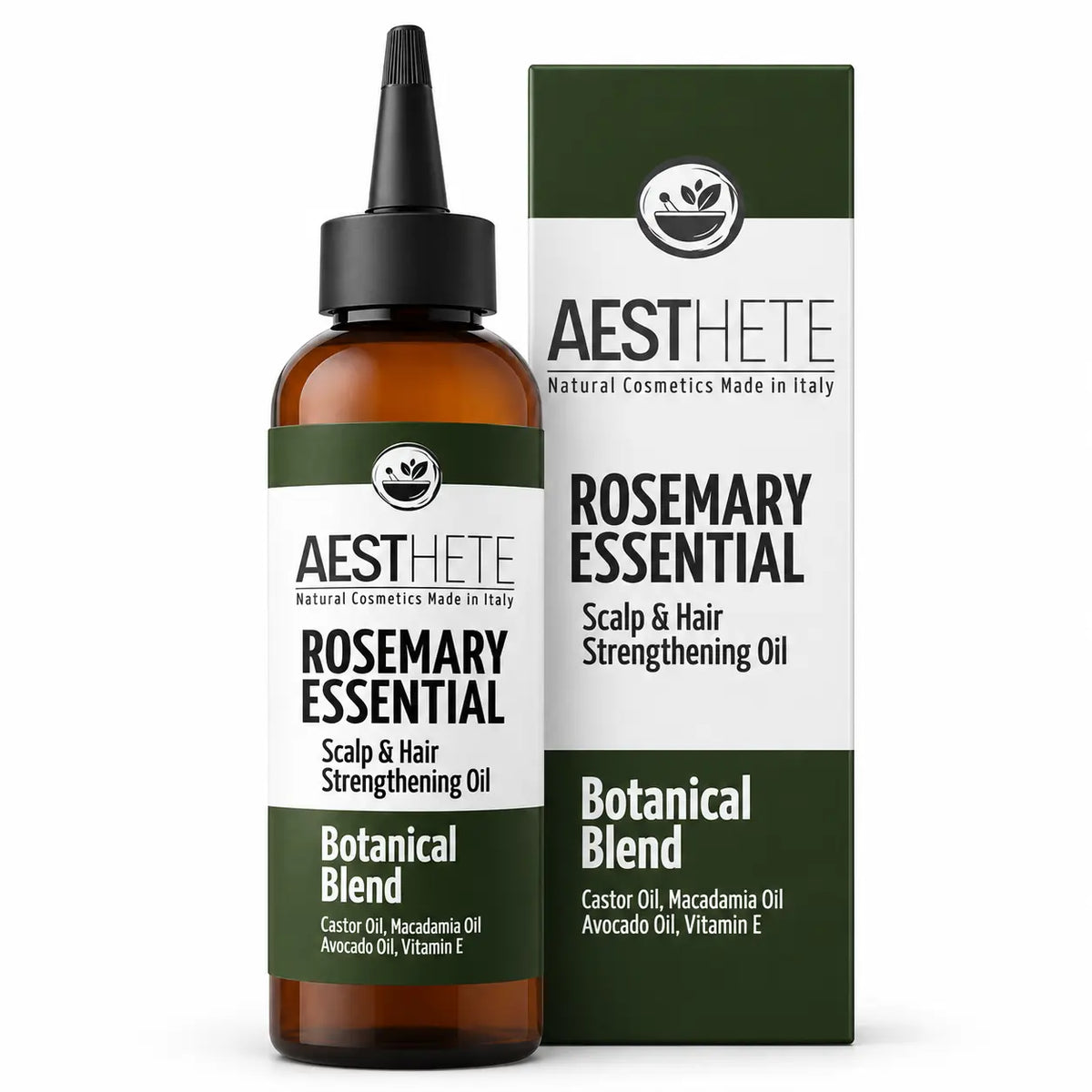 Olio Capelli Rosmarino - Nutriente