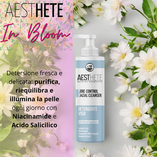 Detergente Viso con Acido Salicilico e Vitamina PP Aesthete