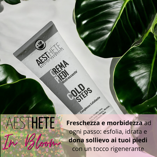 Crema Cold Steps piedi secchi screpolati Aesthete