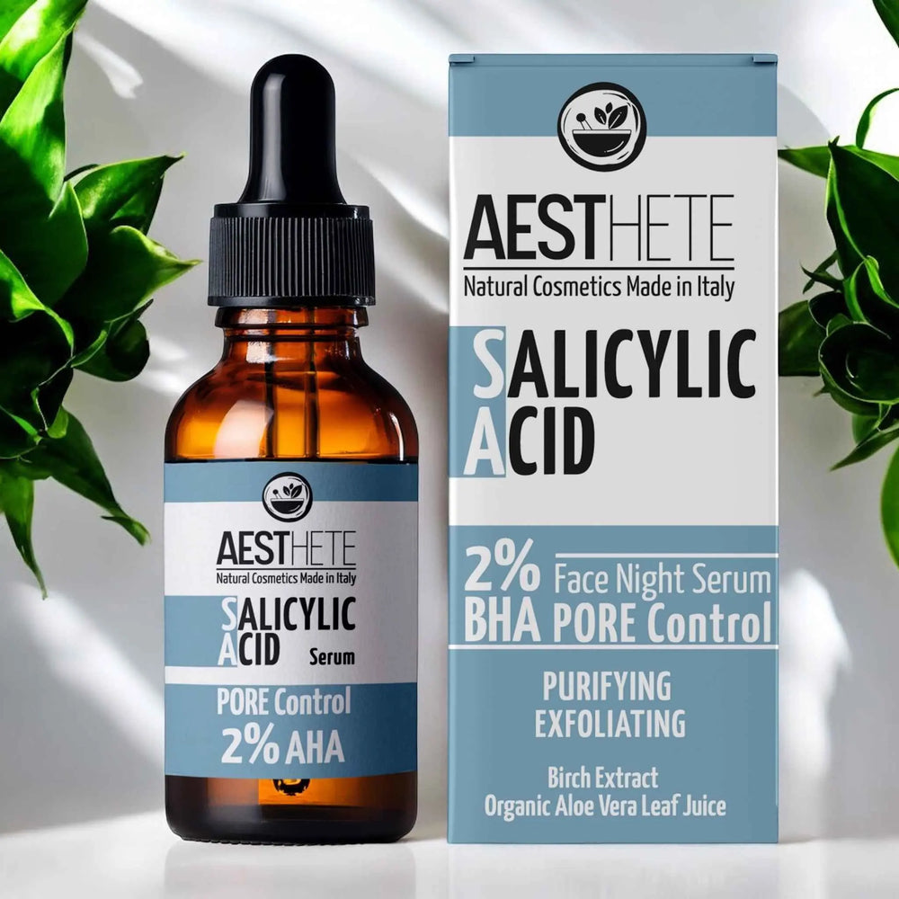 Siero viso acido salicilico 2% - pore control – Siero Anti Imperfezioni con Acido Salicilico