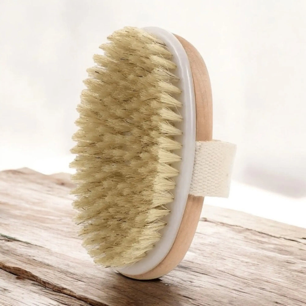 Spazzola per il Corpo a Secco con Setole Naturali
