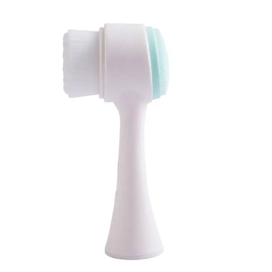 Spazzola per il viso a Doppia Faccia 2 in 1 con Manico Aesthete