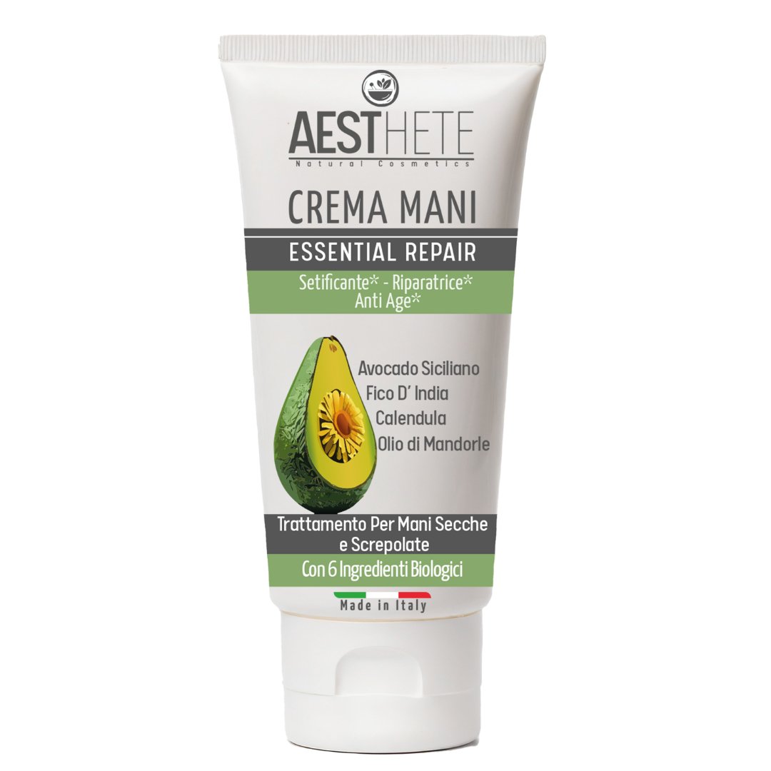 Crema Mani Setificante Idratante Antiossidante Aesthete