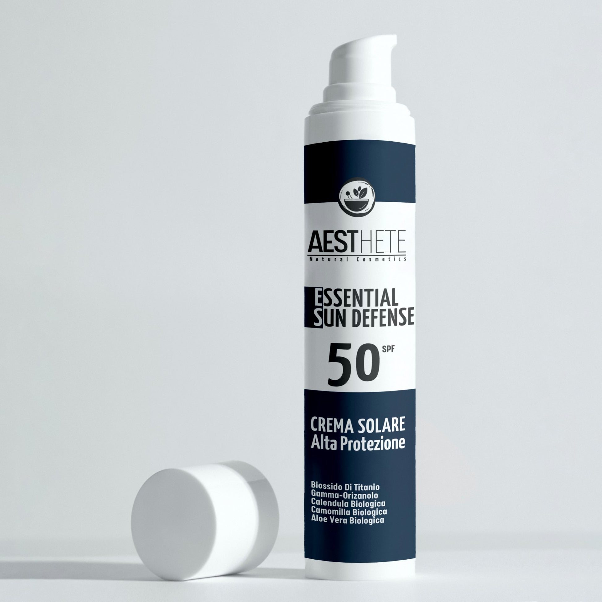 Essential Sun Defense - Crema Solare Alta Protezione SPF 50 Aesthete