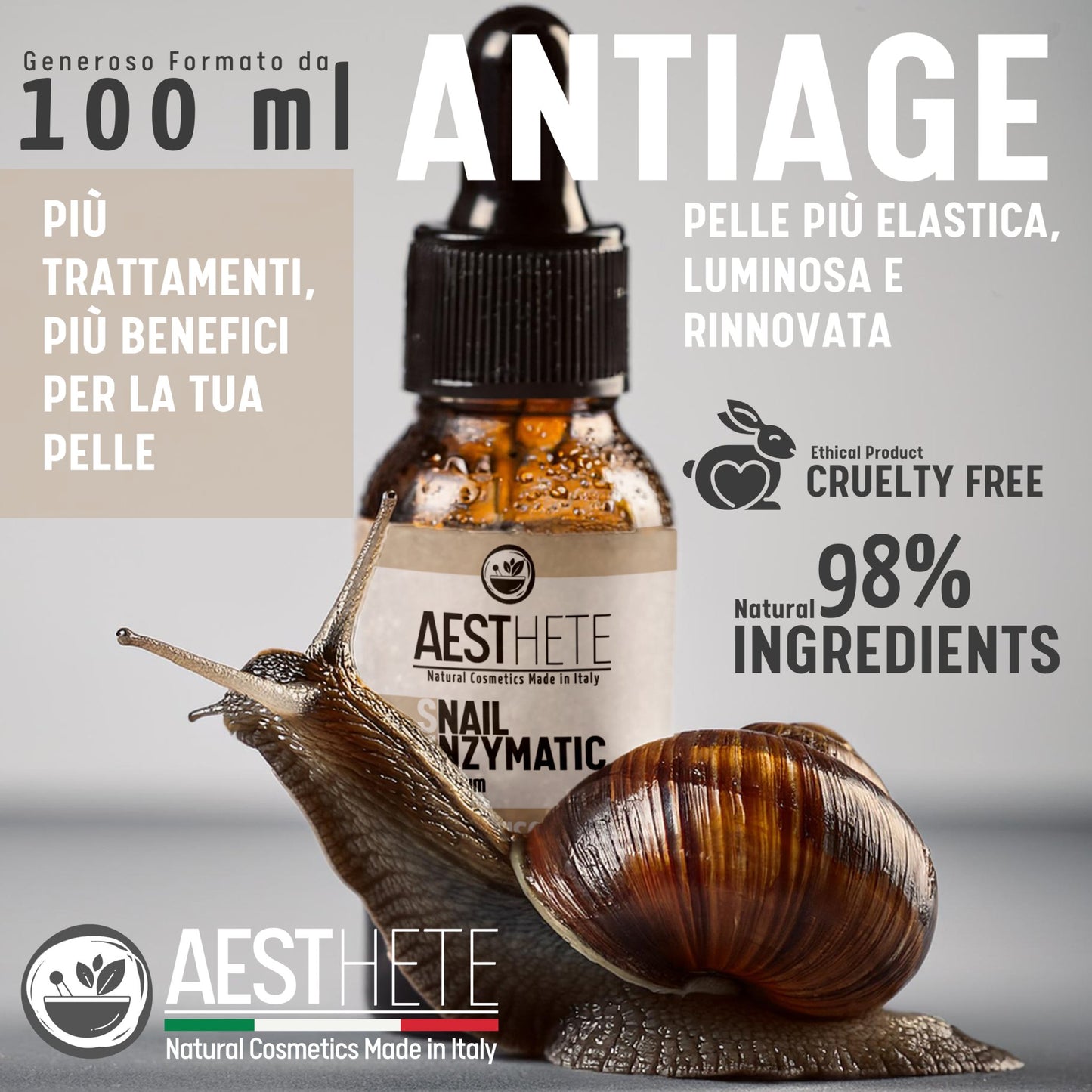 Siero Viso Bava di Lumaca Aesthete